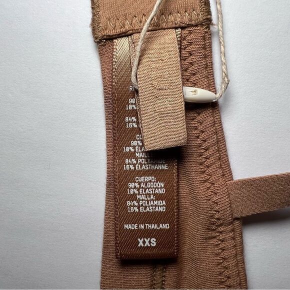 SKIMS Cotton Jersey Triangle Bralette in Camel - Picture 4 of 8